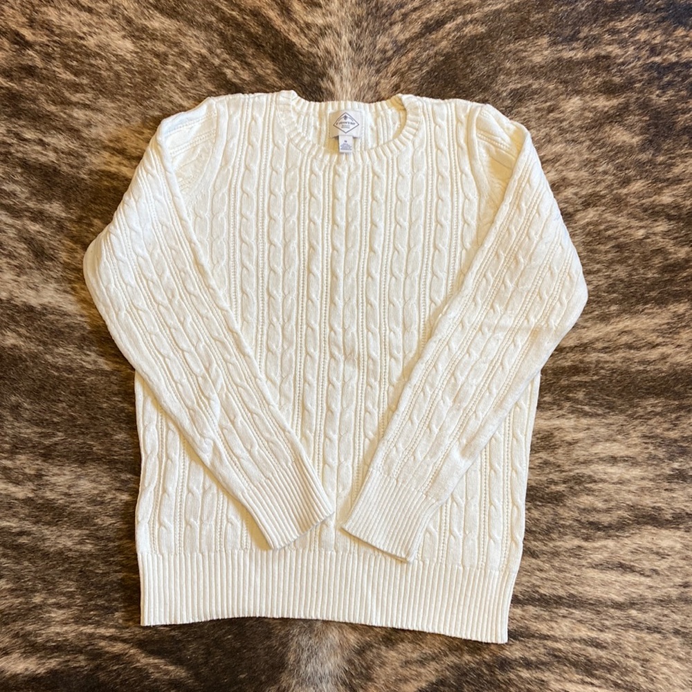 Womens Cable Knit Sweater